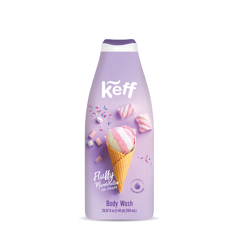 Keff – Body Wash – Wash Fluffy Marshmallow Ice Cream Scented